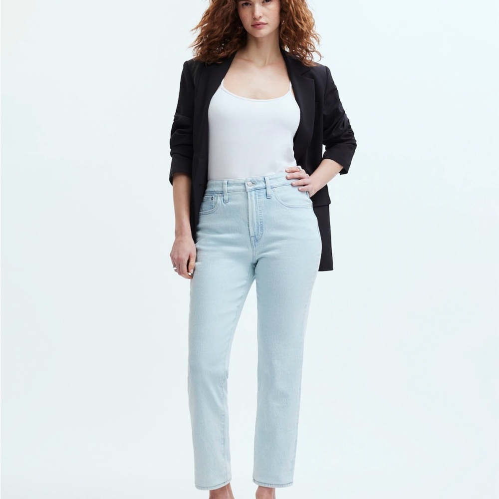 Madewell the curvy perfect vintage Jean size 28 light wash - Picture 2 of 5